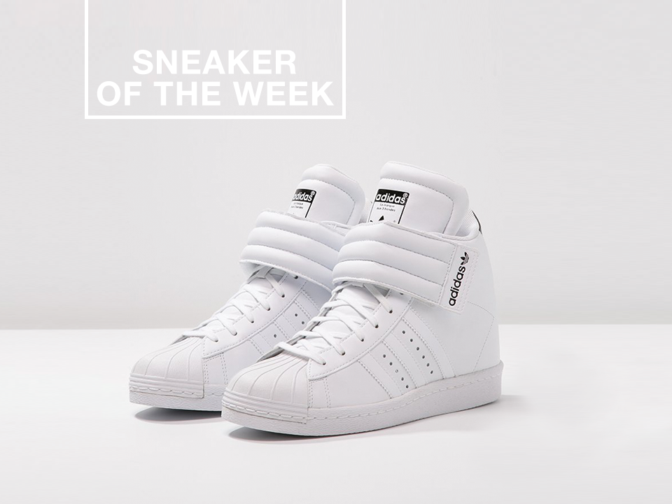 Adidas Originals SUPERSTAR UP Baskets montantes white/core black