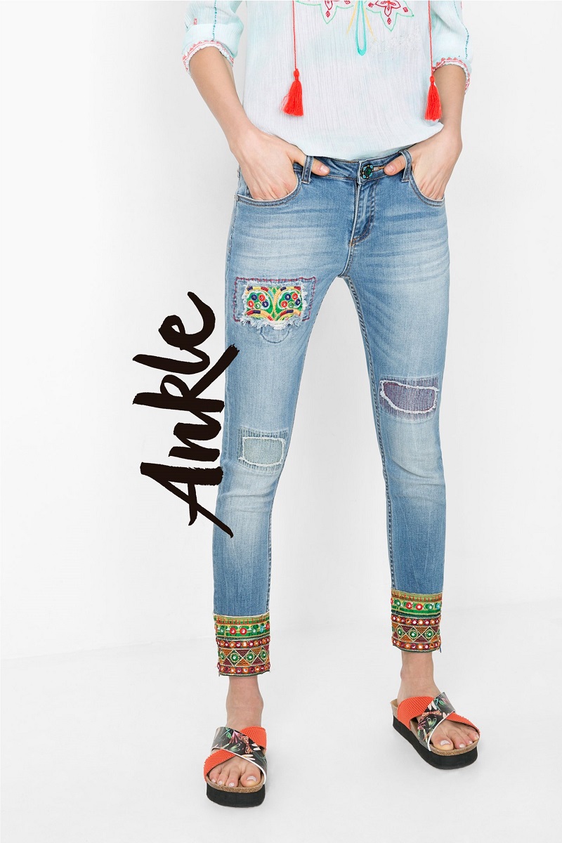 Jeans Ethnic Ankle Desigual