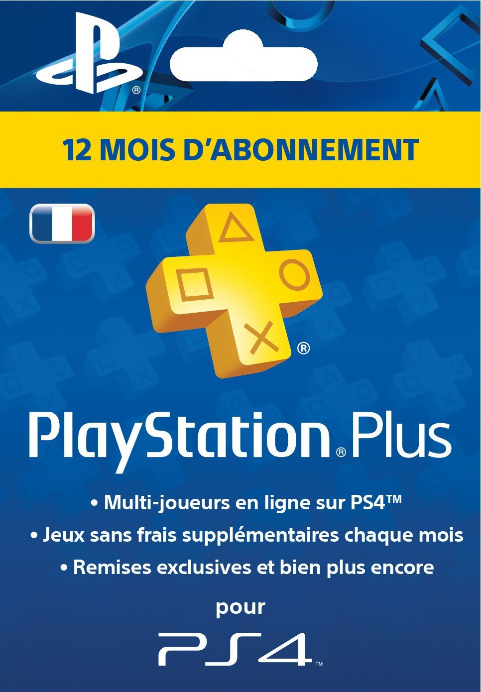 PlayStation Plus Card - Abonnement 12 Mois