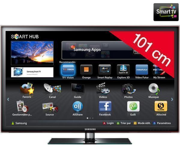 SAMSUNG Téléviseur LED Smart TV UE40D5700ZF 