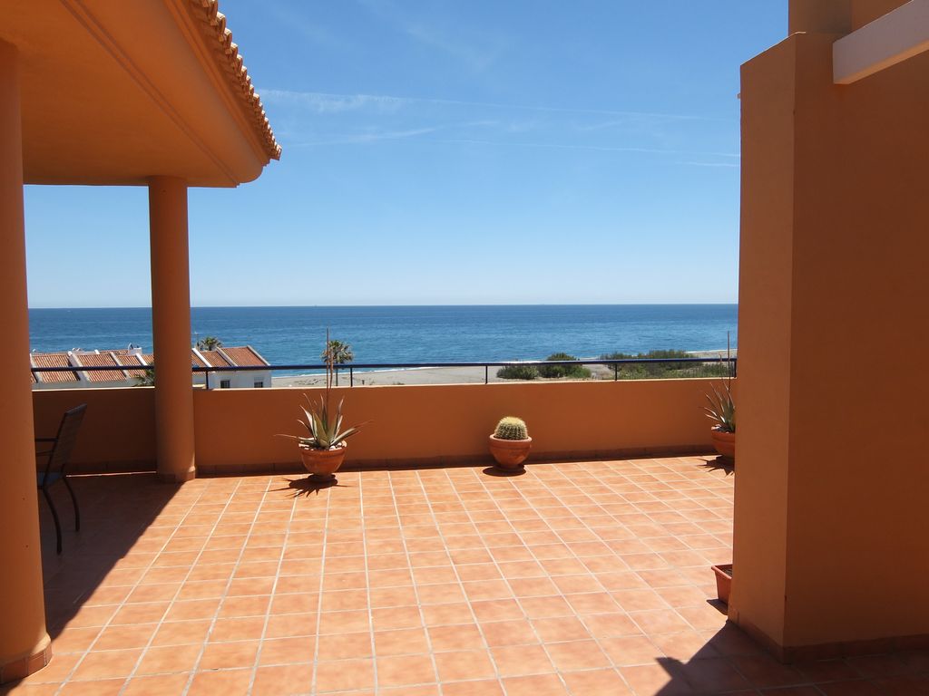 Abritel Location Manilva Espagne - Maison de vacances avec vue fantastique terrasse orientée plein sud et vue imprenable sur la mer