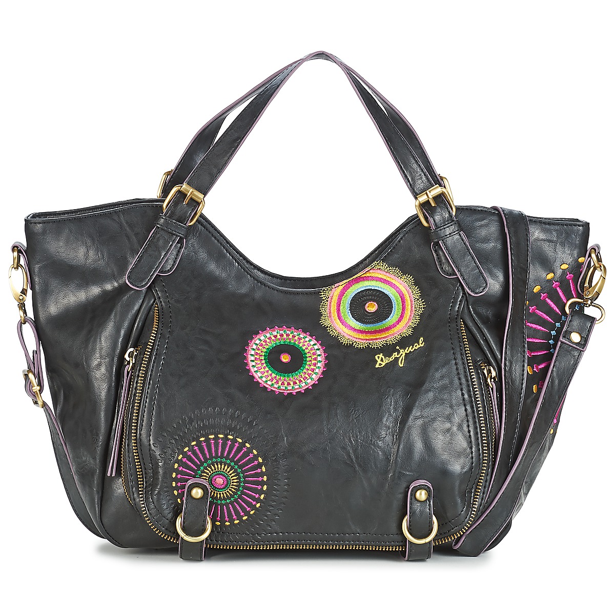 Sac porté épaule Desigual ROTTERDAM AUDREY Noir