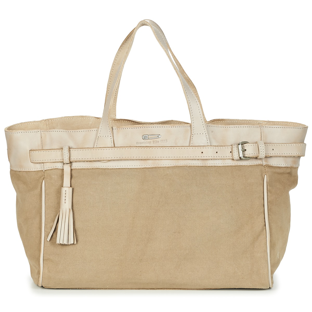 Cabas / Sac shopping Ikks THE SOLDIER Beige