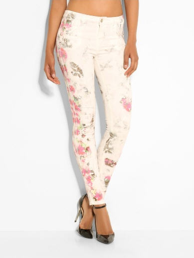 Marciano Floral Denim Pant
