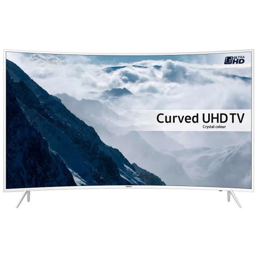 TV Samsung UE55KU6510 UHD 4K Incurvée Blanche