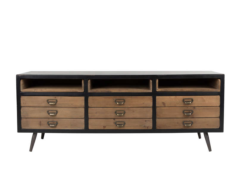 Buffet/Bahut Vintage Bois SOLAR BUFFET - Buffet AchatDesign - Ventes