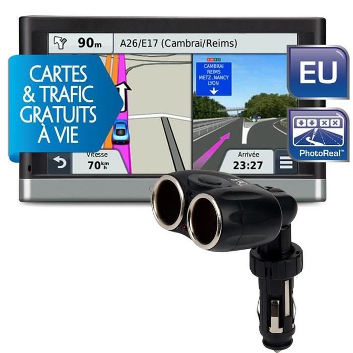 GPS Garmin nüvi 2447 LMT Europe 24 pays