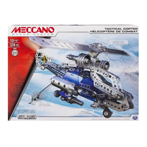 Hélicoptère de combat 6024816 Meccano