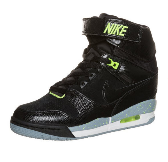 Nike Sportswear AIR REVOLUTION SKY Baskets montantes black/megnet grey/volt