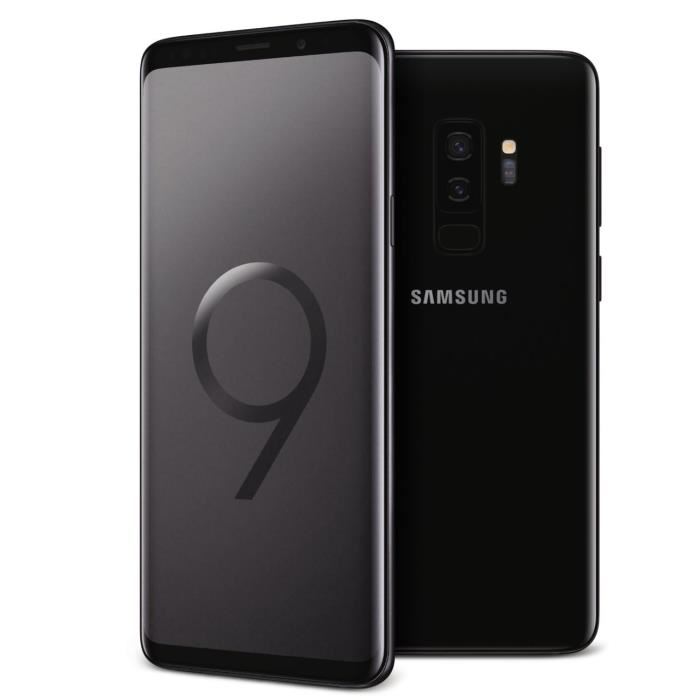 Samsung Galaxy S9+ Noir Carbone 256 Go Double Sim pas cher - Black Friday Smartphone Cdiscount