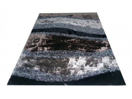 Tapis shaggy ECUME polyester 160x230cm