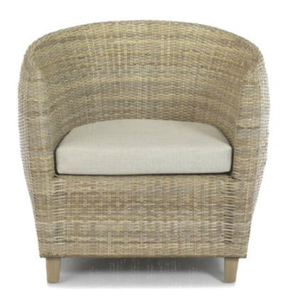 Fauteuil naturel Tracy
