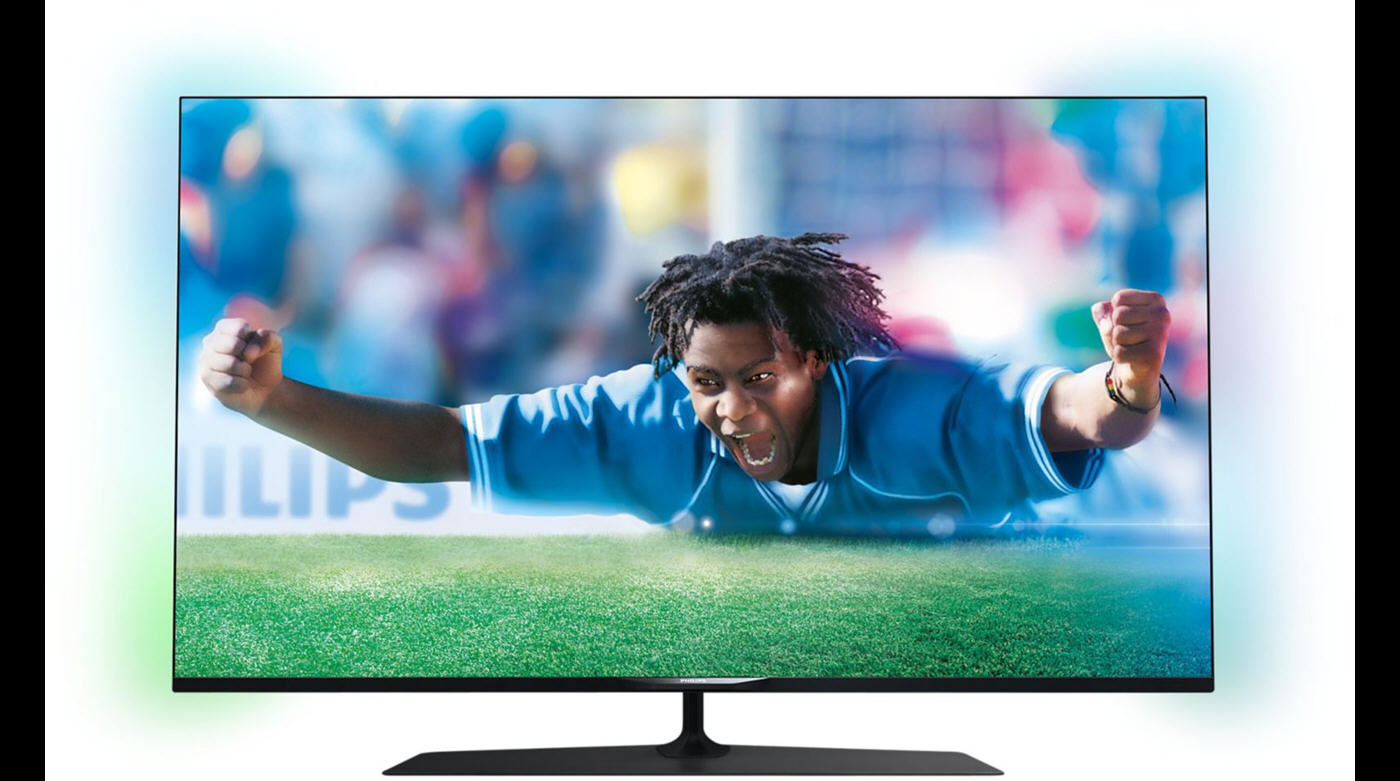 TV écran plat LED UHD 4K 48-49" PHILIPS 49PUS7809 4K 3D 600 Hz PMR smart TV