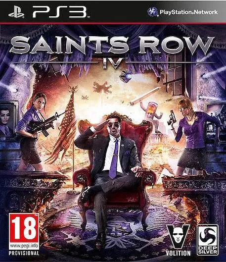 Saints Row Iv (4) sur PS3