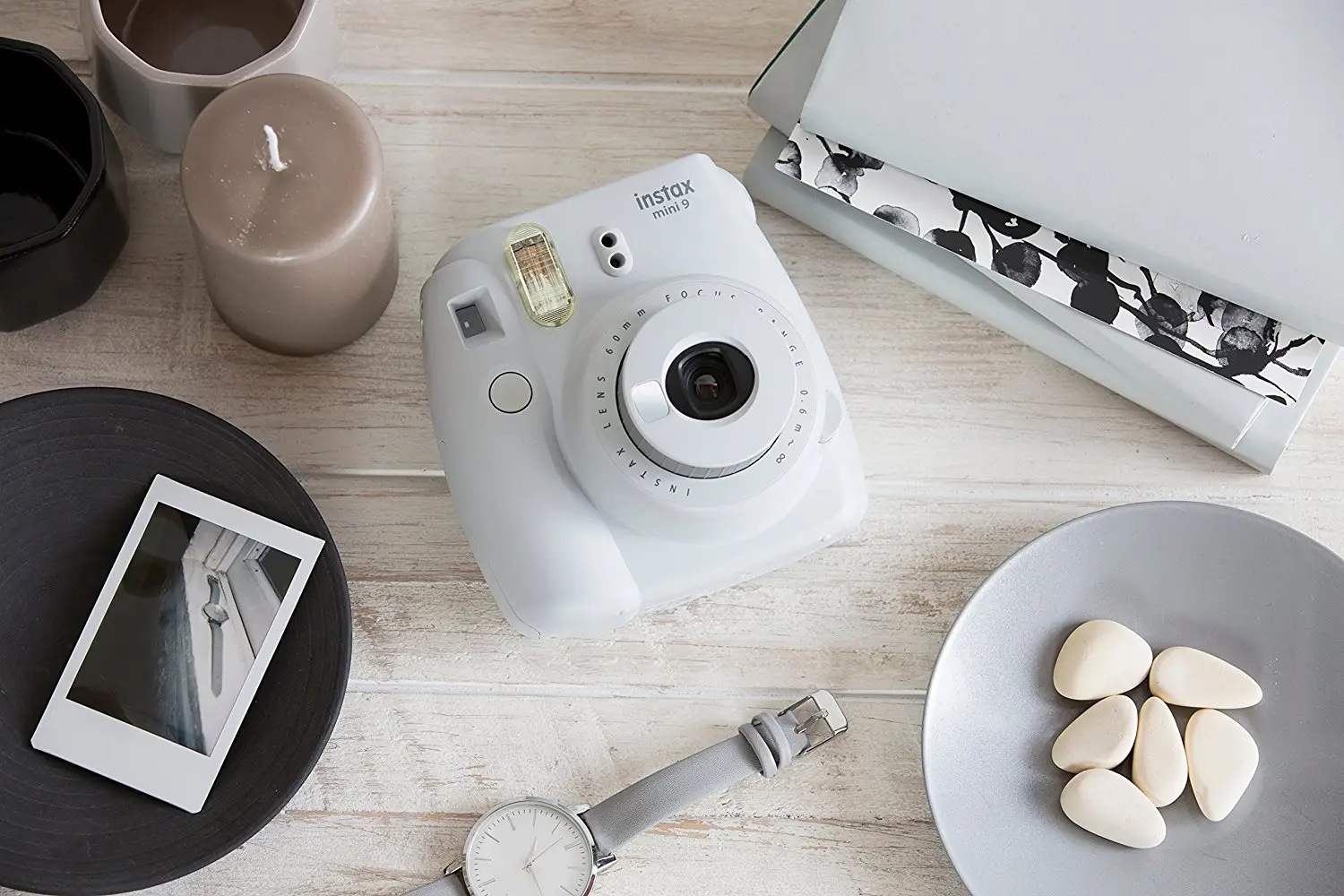 Fujifilm - Instax Mini 9 - smoky white