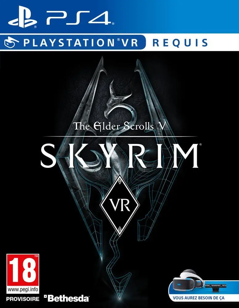Skyrim VR - Jeu vidéo PS4 pas cher, Jeu vidéo Amazon