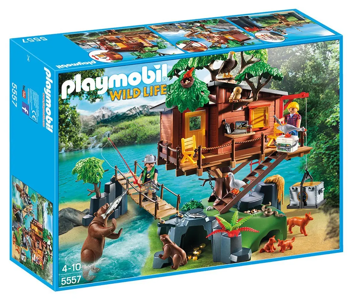 Playmobil - Cabane des aventuriers dans les arbres