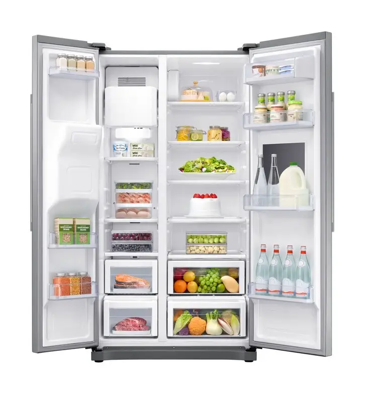 Réfrigérateur américain SAMSUNG RS50N3903SA 535L silver pas cher - Soldes Réfrigérateur BUT