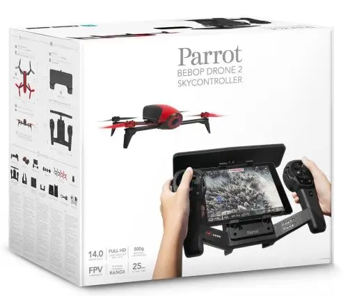 Drone pas cher - Le Parrot Bebop 2 + Skycontroller à 250 €