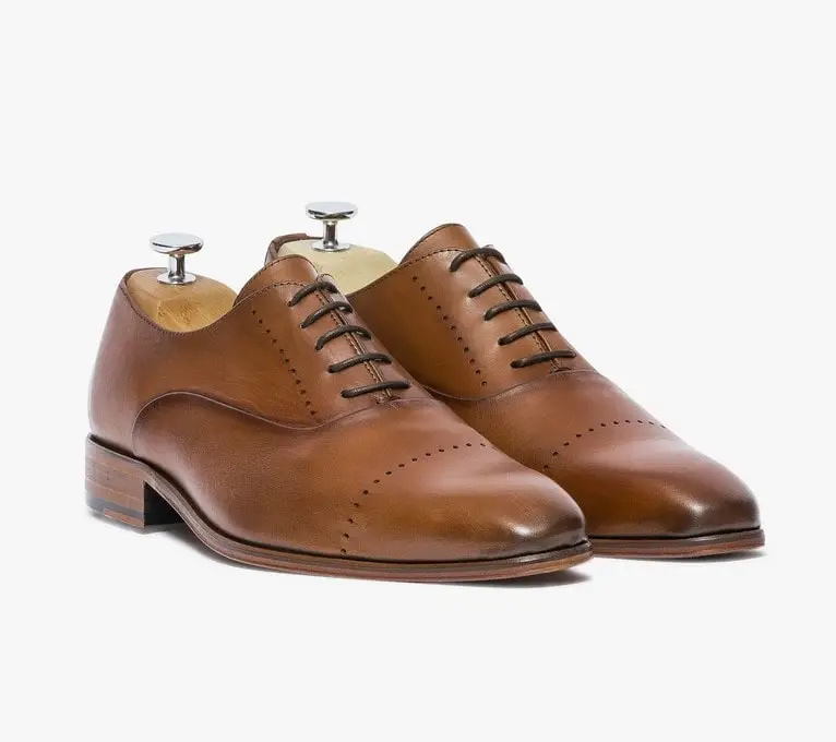 DERBY LASZLO Bocage Cognac en cuir - Chaussures Homme Bocage