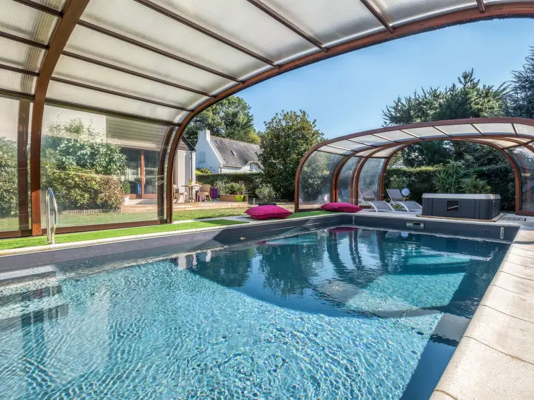 Maison de vacances Blue Moustoir avec piscine privée à Carnac en Bretagne 