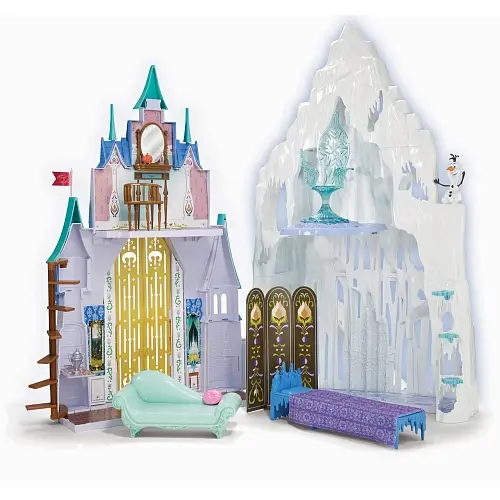 La Reine des Neiges Le château et le palais de glace - Mattel