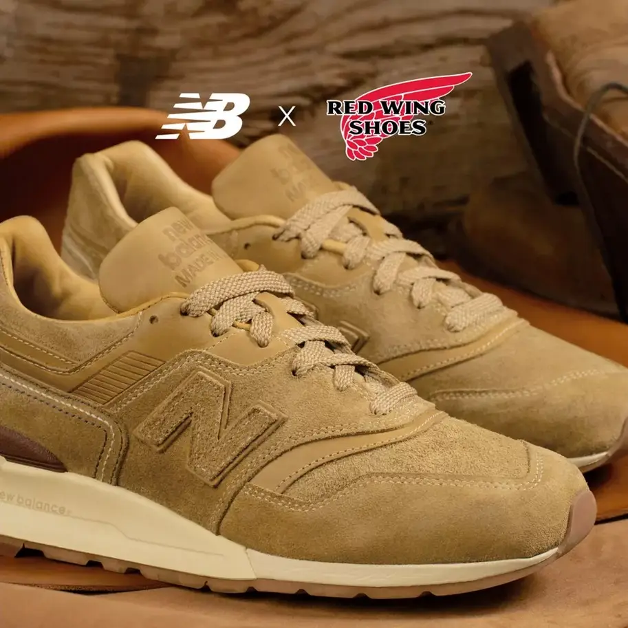 Red Wing x New Balance Made in US 997 pour Homme