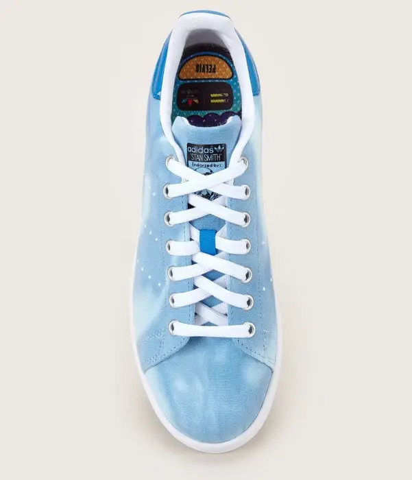 Adidas Stan Smith X Pharrell Williams PW HU HOLI Sneakers délavées bleu - Monshowroom
