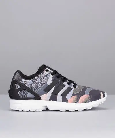 Sneakers noires imprimées héron Zx Flux W Adidas Originals