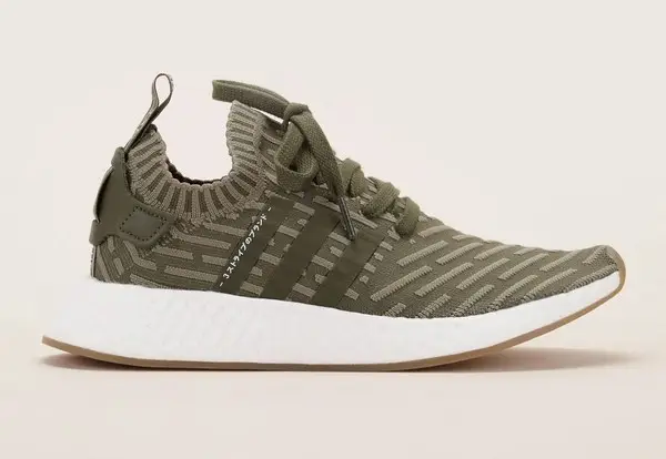 Adidas Originals Sneakers texturées NMD Kaki - Monshowroom