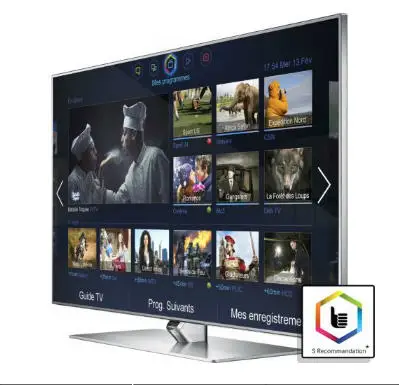 TV écran plat LED 3D SAMSUNG UE46F7000 3D Smart TV
