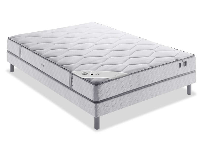 Matelas ressorts 160x200 cm SIMMONS HYPE pas cher - Soldes Matelas Conforama