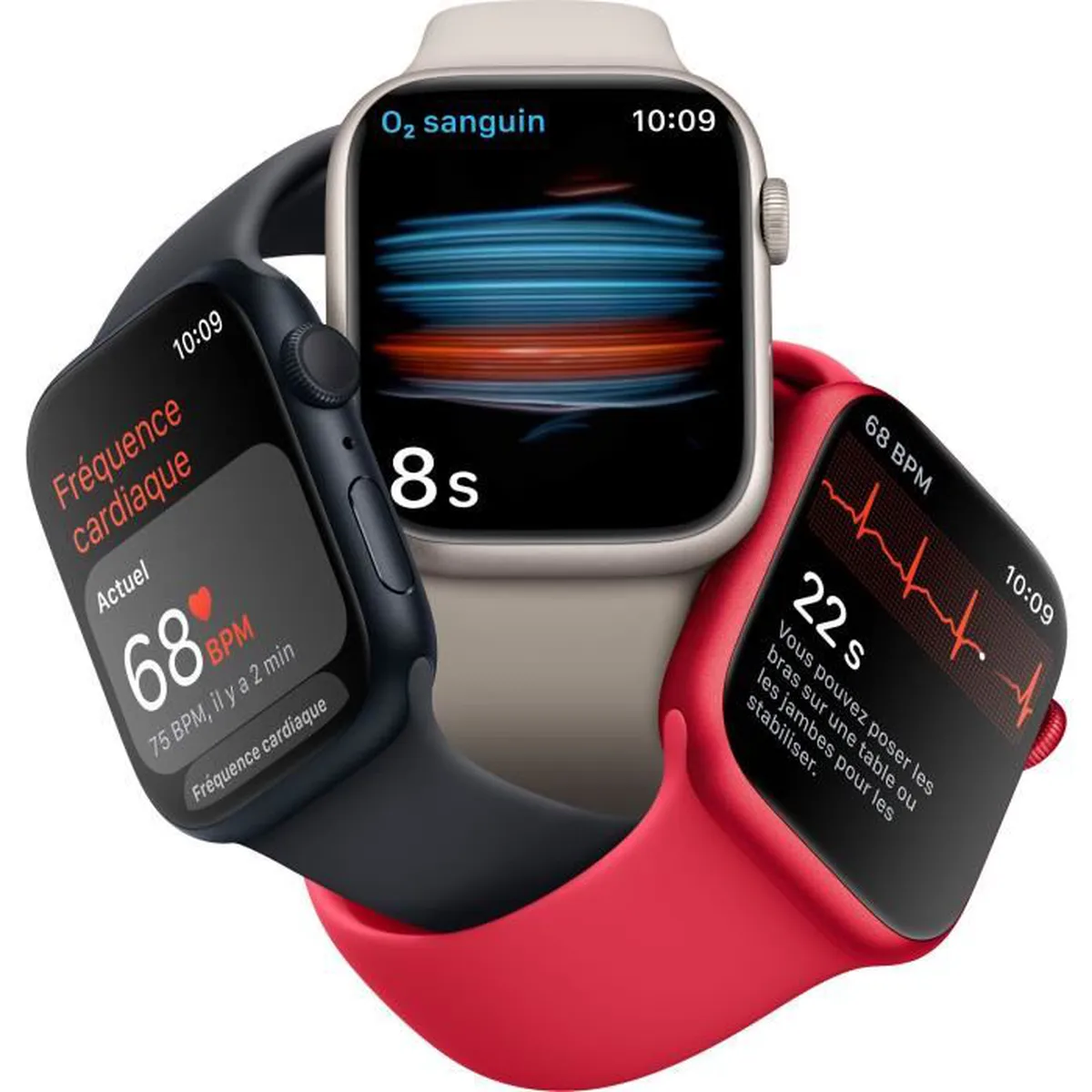 Apple Watch Series 8 GPS pas cher - Montre Connectée Cdiscount