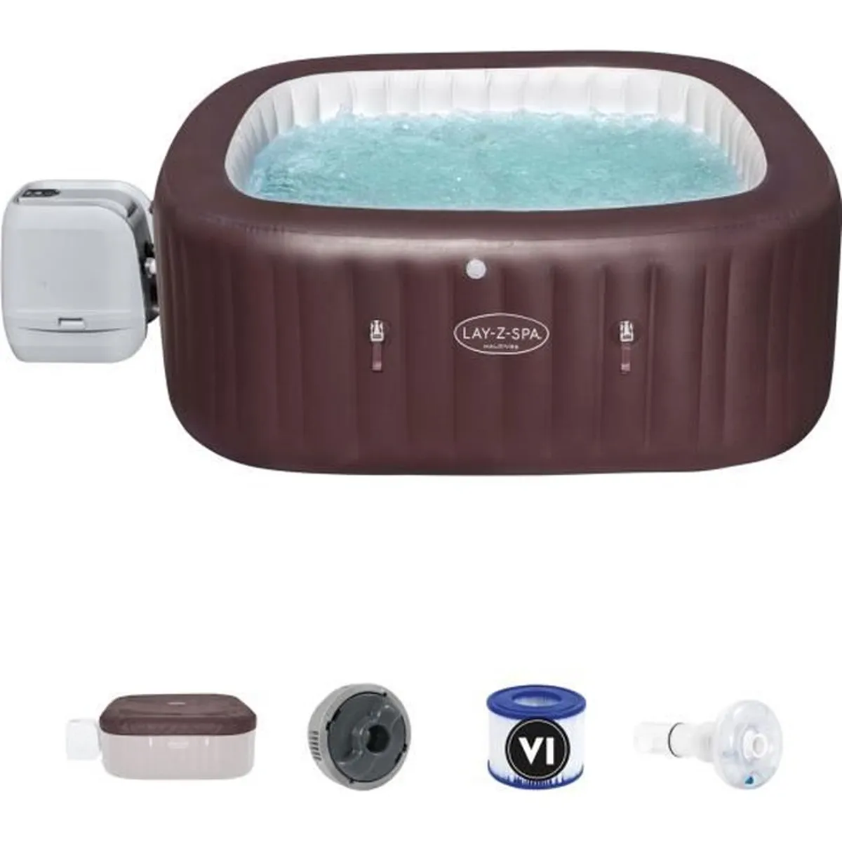BESTWAY Spa gonflable Lay-Z-Spa Maldives Hydrojet Pro pas cher - Spa gonflable Cdiscount