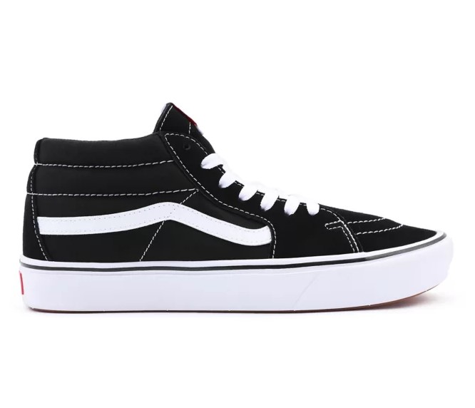 VANS Baskets Classic ComfyCush Sk8-Mid black/true white - Baskets Homme Vans