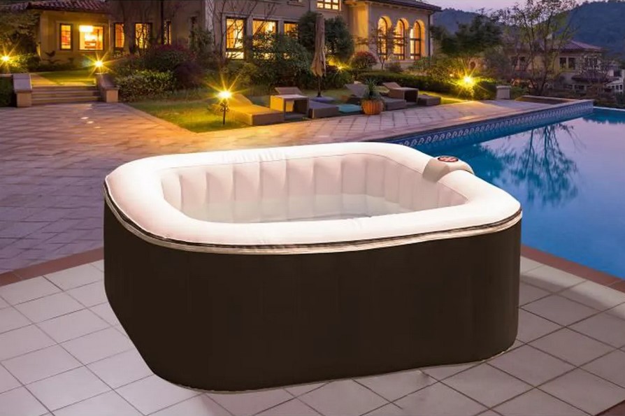 Spa gonflable SUNSPA AC02 6 places pas cher - Spa gonflable Cdiscount
