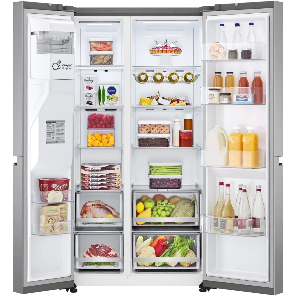 Réfrigérateur Américain LG GSLV80PZLF 635 L pas cher - Soldes Réfrigérateur Boulanger
