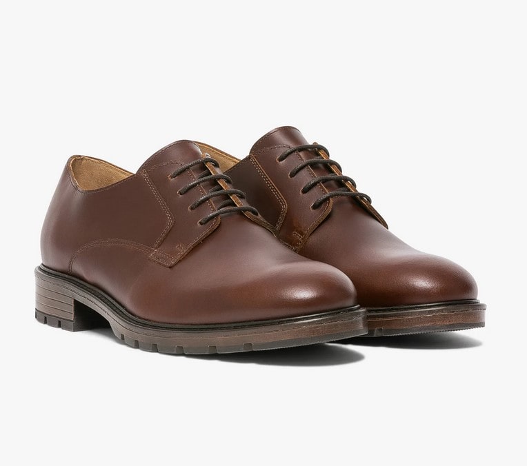 Derby GONTRAN Bocage Cognac en cuir à lacets - Chaussures Homme Bocage 