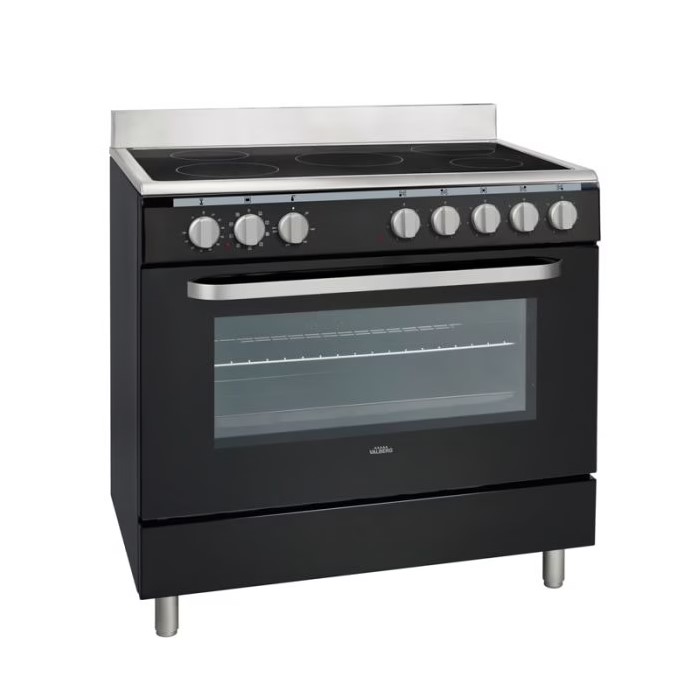 Cuisinière vitrocéramique VALBERG VAL CV 90 5MFC NVT pas cher - Cuisinière Electro Dépôt