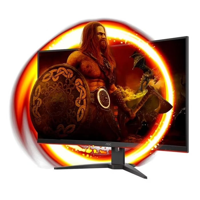 Ecran PC Gamer incurvé AOC C32G2ZE 32'' 240HZ pas cher - Ecran PC Electro Dépôt