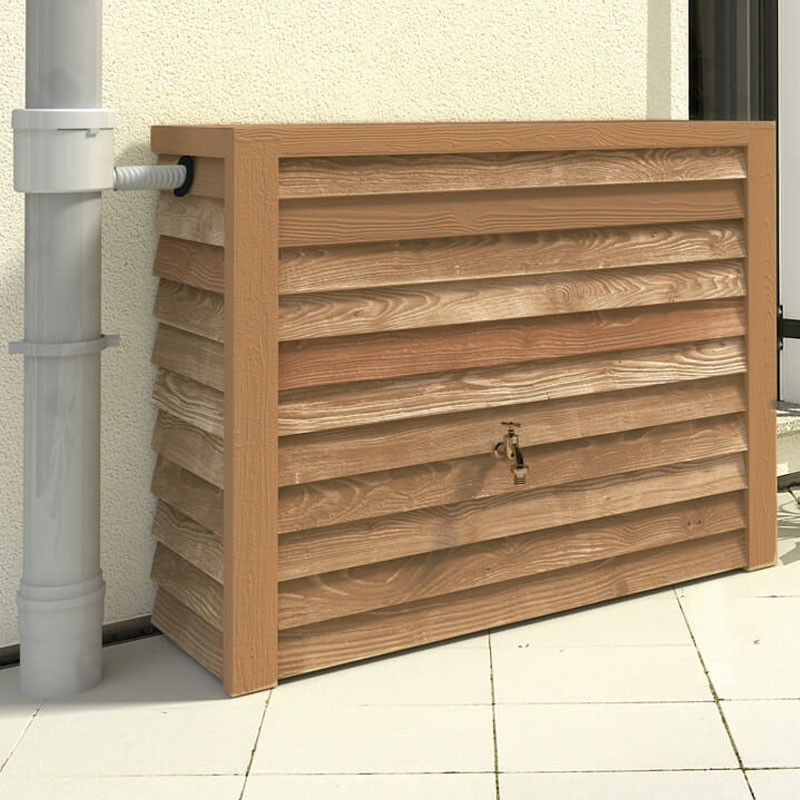 Réservoir à eau mural 350L WOODY GARANTIA bois clair