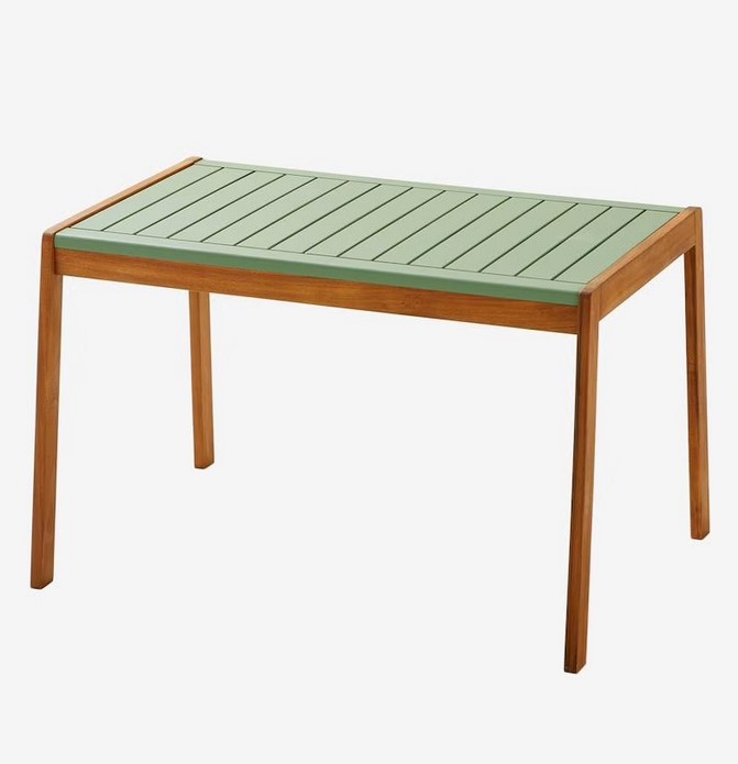 Table outdoor maternelle SUMMER kaki