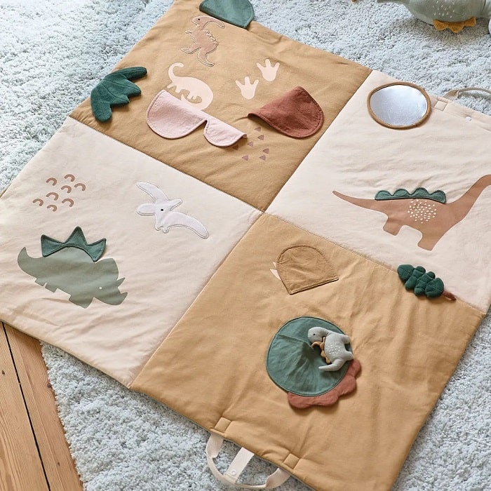 Tapis d'éveil dinosaures YUMA  multicolores - Maisons du Monde