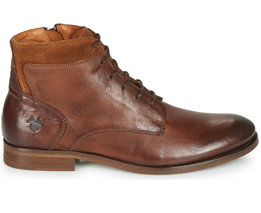 KOST HOWARD 35 Boots Cognac pas cher - Boots Homme Spartoo