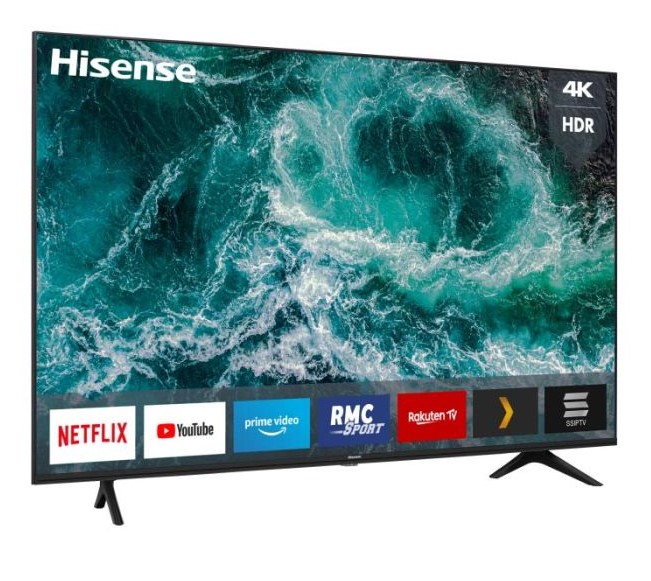 TV UHD 4K HISENSE 65A7100F 164 cm Smart pas cher - Téléviseur Electro Dépôt 