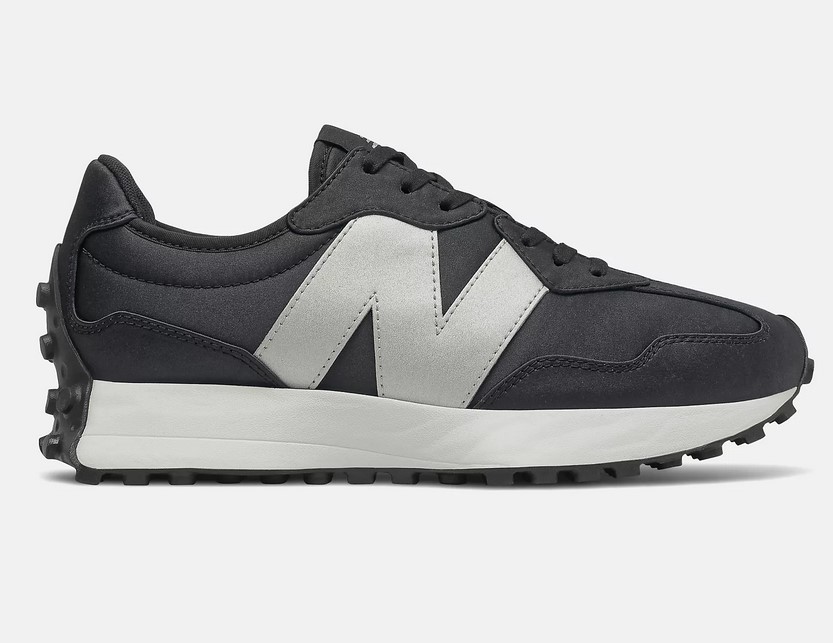 NEW BALANCE 327 Baskets Basses Black avec Gunmetal