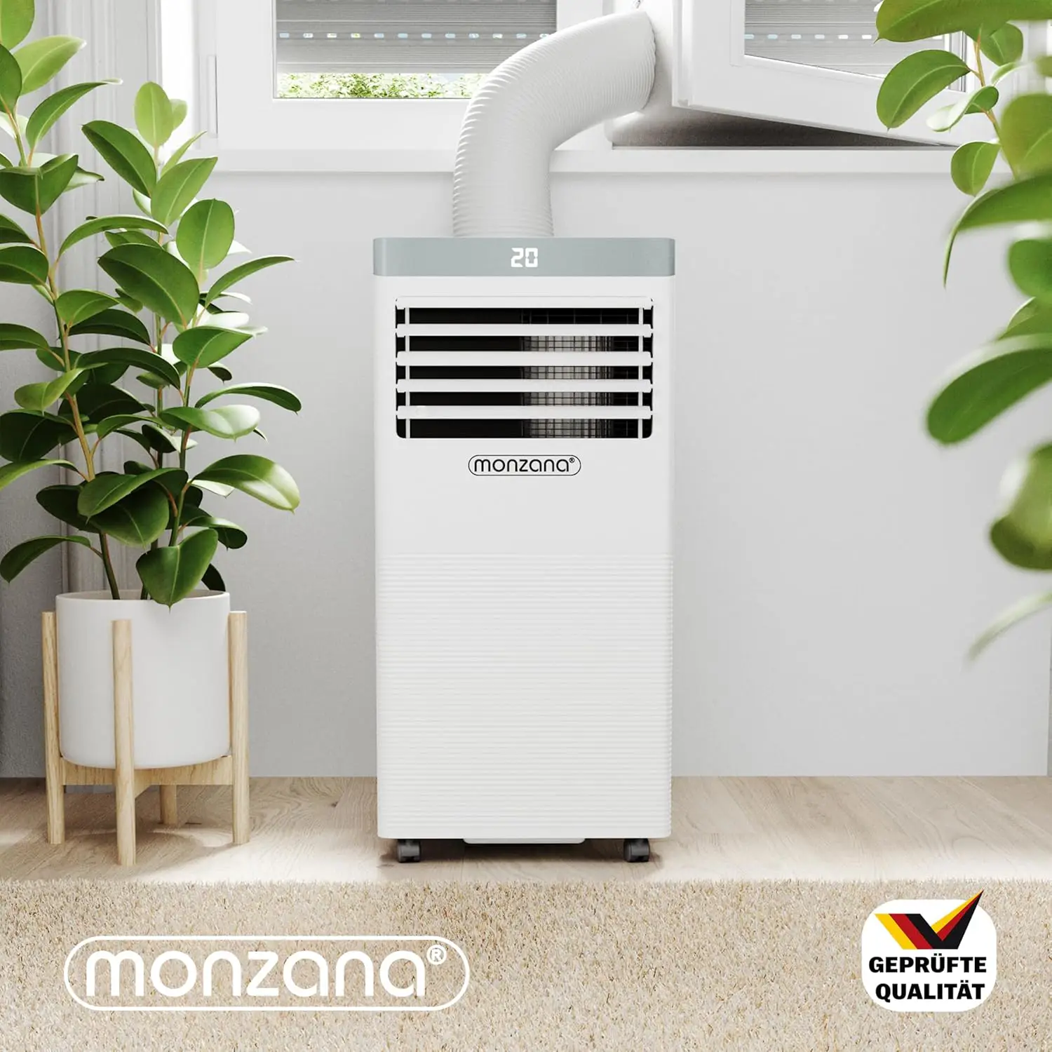 Climatiseur mobile MONZANA MZKA780 Blanc Classe A