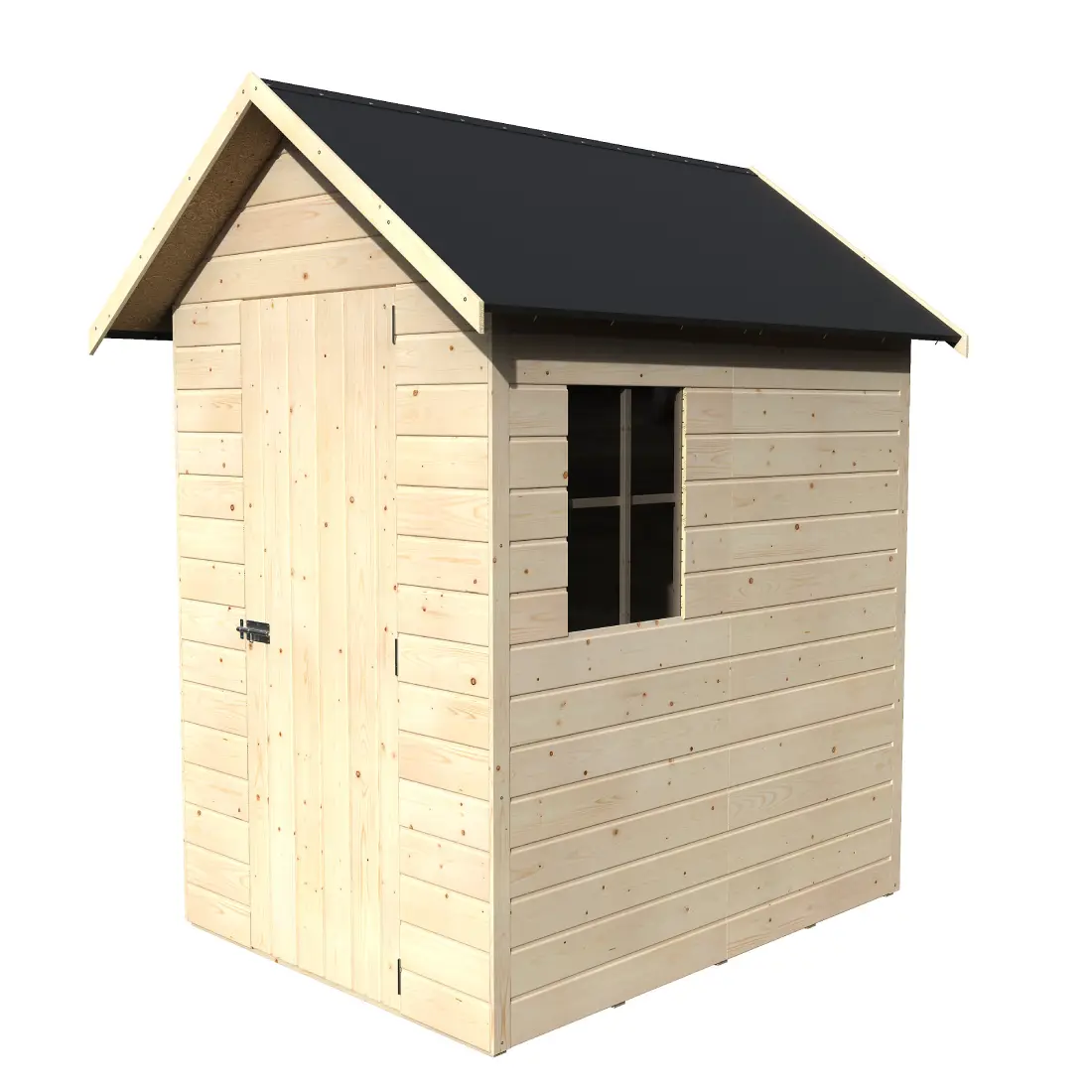 Abri de jardin Blooma SELWYN 2.75 m² en bois coloris naturel