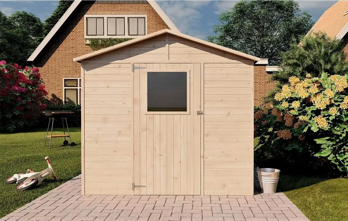 Abri de jardin en bois AUDE 4.5 m² - Habritat et Jardin