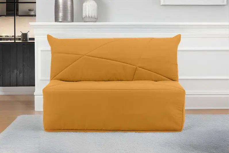 Banquette-lit BZ COMFORT BULTEX YAEL Ocre pas cher - Banquette Conforama